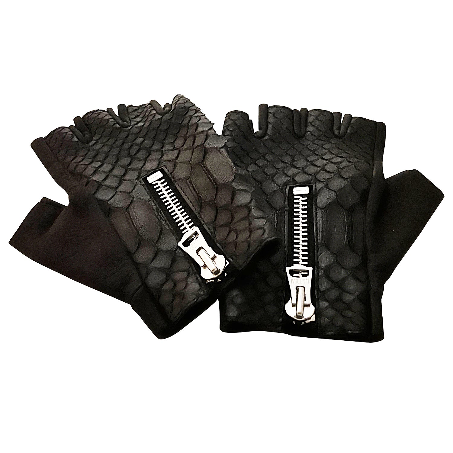Obelisk LARUKU Fingerless Leather Gloves