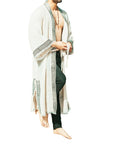 Heart Earth Craft - "SUN GOD" Linen Kimono Robe