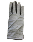 HOMMaRD - "GLEN CHECK" Leather Gloves with Wool