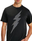 VESTIGE - "BOLT" T-Shirt in Black