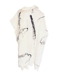 ZHANNAONA - Men's "DRIP COAT" in White Linen